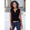 Women's 2 Pk Polka Dot Tops - LASCANA - 3 of 4