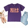 The Juniper Shop Wild Child Wavy Toddler Short Sleeve Tee - 3 of 4