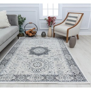 Rugs America Harper Abstract Vintage Area Rug - 1 of 4