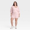 Women's Leisure Studio Mid-Rise Pull-On Shorts - Universal Thread™ - 3 of 3