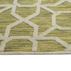 Luxury carpet Contemporary, Transitional, Geometric, Textured, High-Low Cut & Loop 2' x 6' - 2 of 4