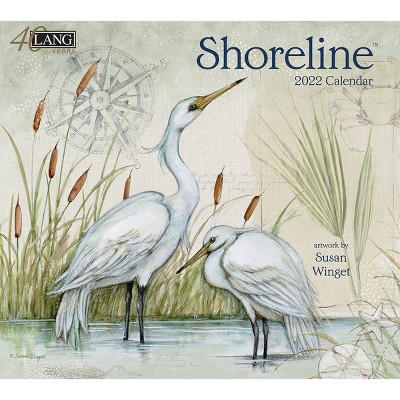 2022 Wall Calendar 12 Month 13.4"x24" Shoreline - Lang