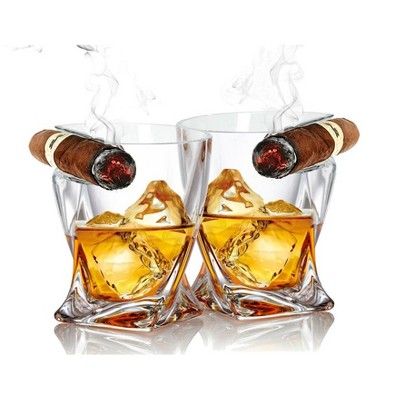 Bezrat Twisted Cigar Glass - 2PK