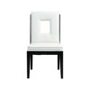 Meridian Furniture,Gwendolyn Vegan Leather Dining Side Chair, Set of 2 - 3 of 4