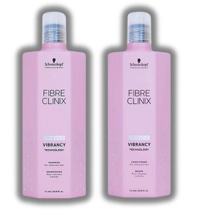 Schwarzkopf Fibre Clinix Vibrancy Shampoo & Conditioner (33 oz XXL LITER DUO) for Colored Hair | Protect & Prolong Hair Color Vibrancy - 1 of 3