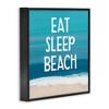 Stupell Industries Eat Sleep Beach Painting, 24" x 24" - 3 of 4