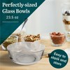 Kitchen Basics Glass Bowl - Clear - 3 of 4