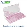 Equadose Mirrored Travel Pill Case - 4 of 4