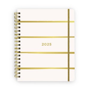 lake + loft Gold Paint Stripe 12-month 2025 Reverie Planner - 1 of 4