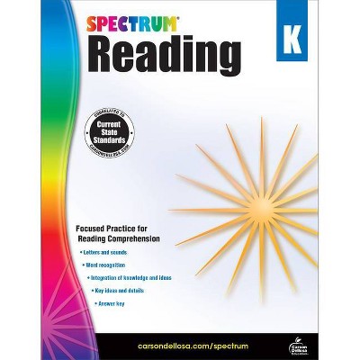 Spectrum Reading Workbook, Grade K - (Paperback)