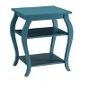 Royal Hampton End Table, Teal - 2 of 4