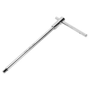 Unique Bargains CR-V Steel Fast-Spinning Adjustable Sliding T-Handle Hex Key Wrench - 1 of 4
