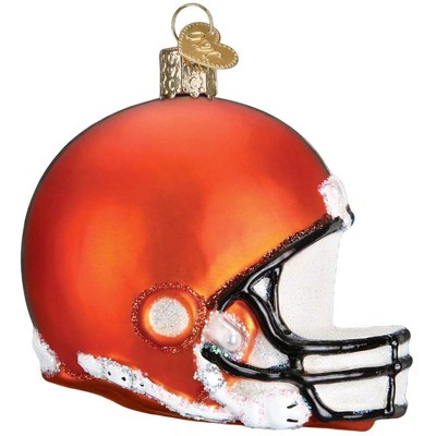 Old World Christmas Blown Glass Ornament for Christmas Tree, Cleveland Browns Helmet