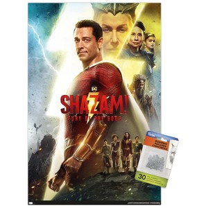 Trends International DC Comics Movie Shazam! Fury of the Gods - One Sheet Unframed Wall Poster Prints - 1 of 4