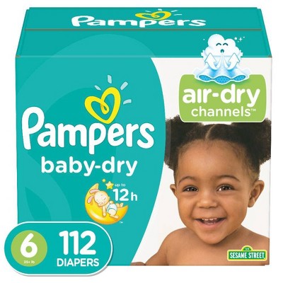 Pampers Baby Dry Disposable Diapers 