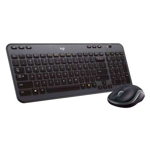 discolor Vag pakistanske Logitech Mk360 Wireless Keyboard And Mouse Set - Black (920-003376) : Target
