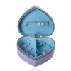 Disney Lilo and Stitch Angel Zippered Heart Shaped Jewerlry Travel Case - 4 of 4