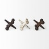 HomeRoots Set Of Three Iron Jack Sculptures - 4 of 4