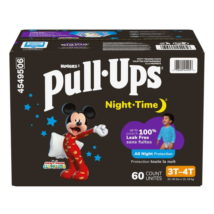 Pull-Ups Night-Time Potty Disposable Training Pants - Boys - (Select Size and Count), 2 of 12