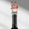 Unique Bargains Santa Claus Bottle Stopper Zinc Alloy ABS Silicone 1 Pc - 2 of 3