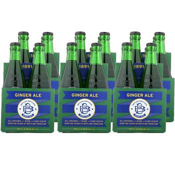 Boylan Bottling Ginger Ale Soda - Case of 6/4 pack, 12 oz