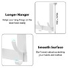 LunaLulinlk Over The Door Hooks with 12 Coat Hooks, Over The Door Towel Rack Door Hanger Hook for Hanging Clothes, Coats, Towels White - 3 of 4