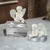 Pavilion Gift Company - Kind Heart - 3.5" Cherub Holding Kitten - Decorative Objects - 2 of 3