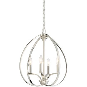 Minka Lavery Minka-Lavery Tilbury 19" Wide 4-Light Polished Nickel Pendant - 1 of 1