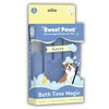 Sweet Paws Silicone Spa Bathing & Grooming Gloves for Dogs and Cats - 2ct - Azure - 2 of 4
