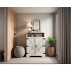 ORRD 6-Tier Farmhouse Shoe Cabinet, Freestanding Shoe Storage with Adjustable Shelf & 2-Tier Open Rack for Entryway - 3 of 4