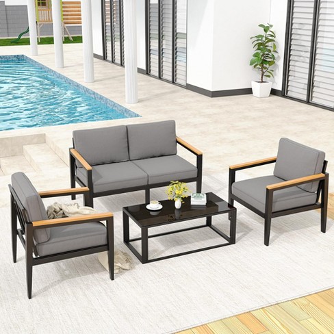 Aluminium patio furniture sets sale