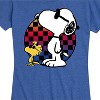Women's - Peanuts - 70s Snoopys Short Sleeve Graphic T-Shirt - 2 of 4
