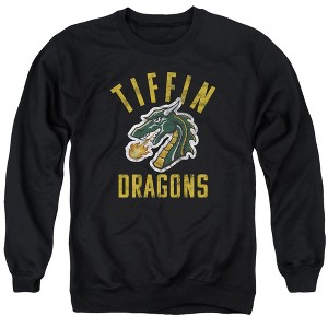 Tiffin University Official Dragons Logo Adult Crewneck Sweatshirt - 1 of 4