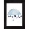 Americanflat Decorative Shadow Box Frame Rainy Day Fund in Black with Polished Glass for Wall and Tabletop - 5" x 7" - 2 of 4