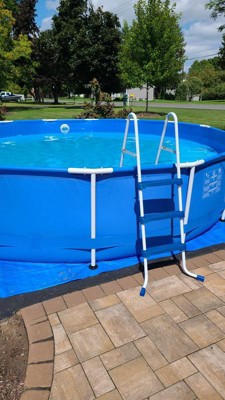 Funsicle 15 ft Round Above Ground Pool Cover, for Outdoor Use, Blue,  Adults, Unisex 