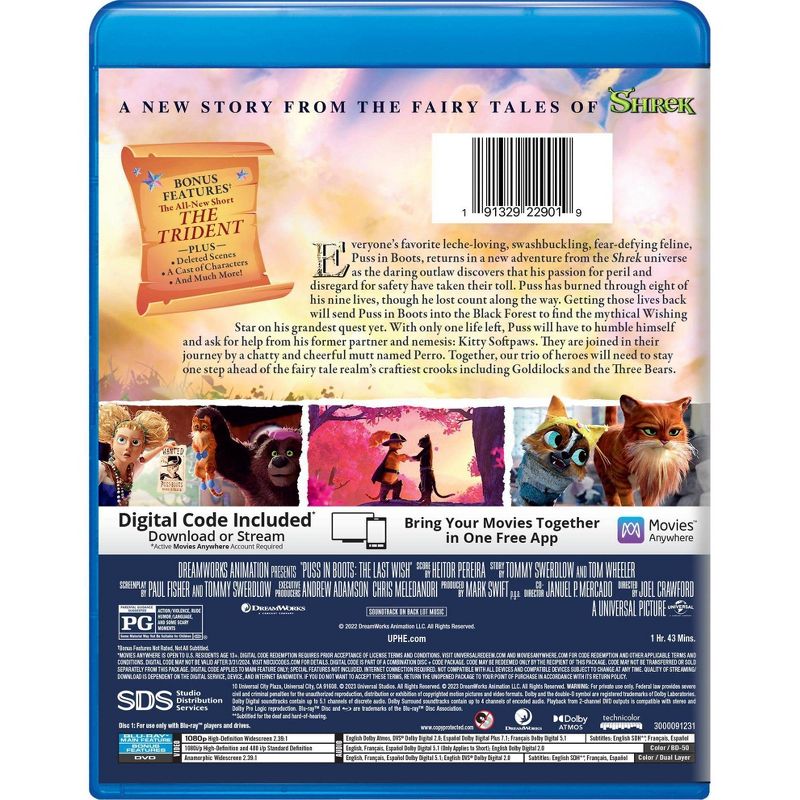 Puss in Boots the Last Wish (Blu-ray), 3 of 4