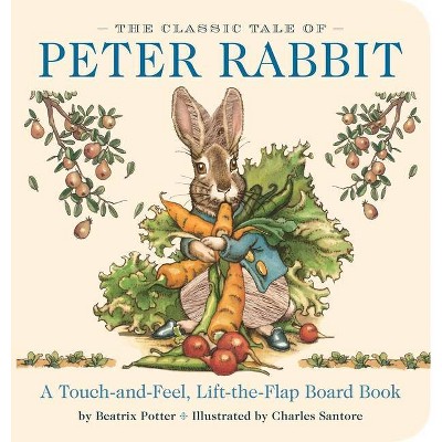 The Classic Tale of Peter Rabbit - (Classic Edition) by  Beatrix Potter (Board Book)