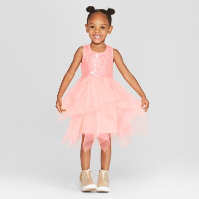 Girls sequin shop tutu dress