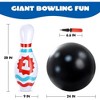 Joyfy Giant Inflatable Bowling Set For Kids Adults, Education Motor Skills Indoor/Outdoor Toys For Yard Lawn Family Halloween Christmas Party Games - 3 of 4