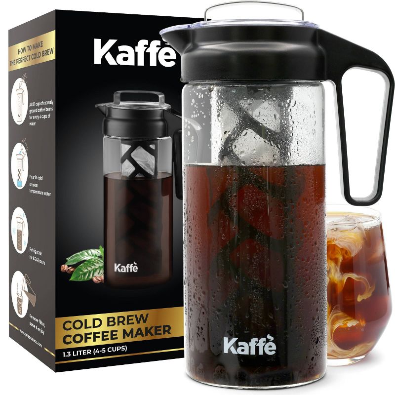 Cold Brew Coffee Maker - Glass - 1.3L, 1 of 8