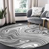 Liora Manne Malibu  Indoor/Outdoor Rug  Charcoal.. - 2 of 4