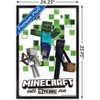 Trends International Minecraft: 15th Anniversary - Hostile Behavior Framed Wall Poster Prints - 3 of 4