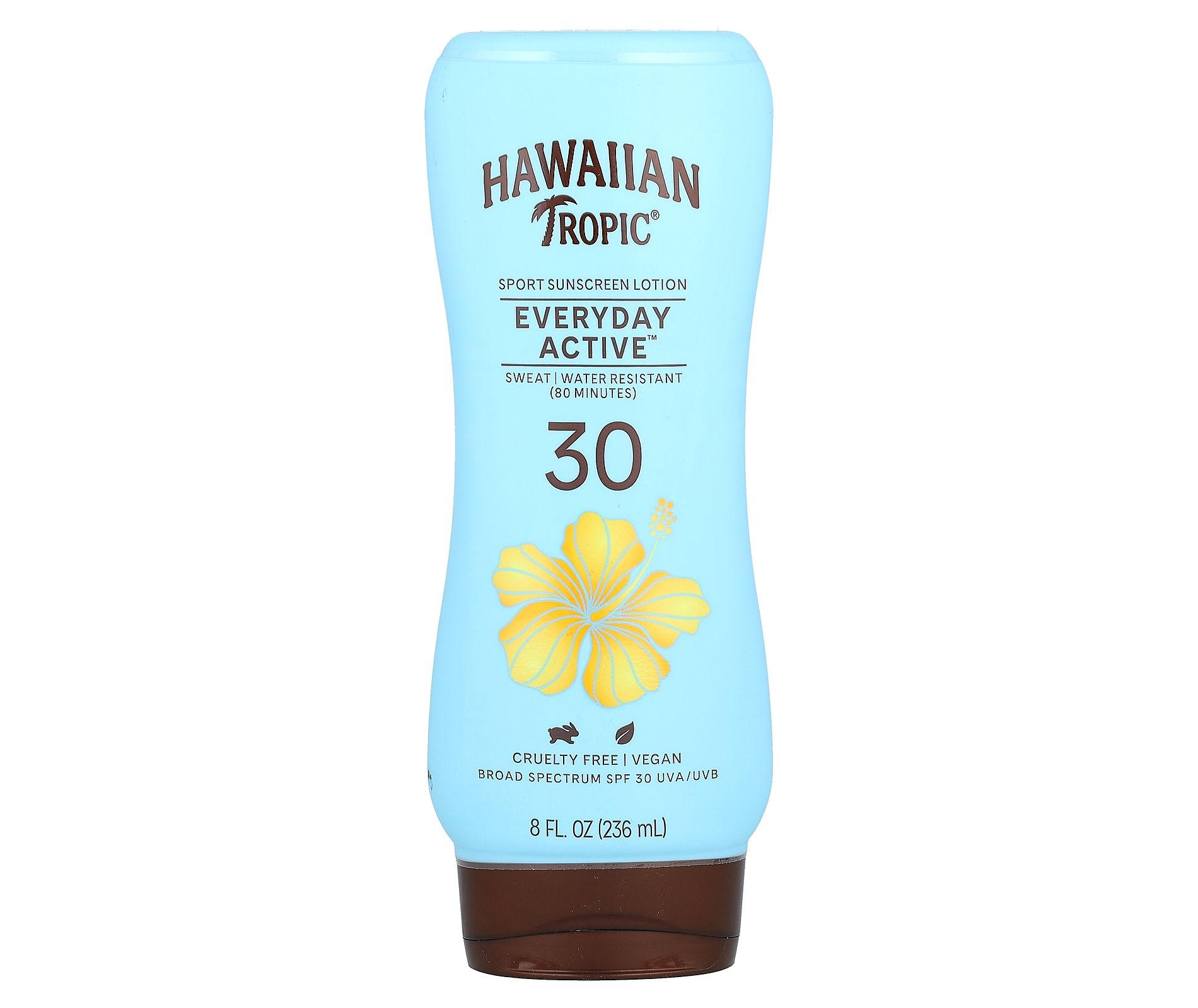 Hawaiian Tropic Sport Sunscreen Lotion, Everyday Active, SPF 30, 8 fl oz (236 ml)