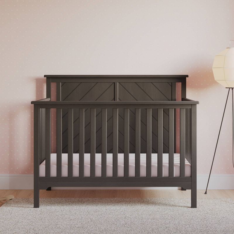 Child Craft Forever Eclectic Hampton Flat Top 4-in-1 Convertible Crib, 3 of 9