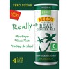 Reed's ZERO Sugar Ginger Ale - 4pk/12 fl oz Cans - image 3 of 3