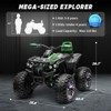JOYRACER 24V Kids Ride-On ATV, 2-Seater 4-Wheeler Quad Electric Powerful Car w/ 800W Motor, Remote, High/Low Speed, Bluetooth/MP3 & LED for Big Kids - 2 of 4