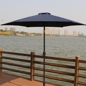 Kumasinova 9FT Patio Umbrella with Carry Bag,Aluminum Outdoor Umbrella for Pool,Deck&Beach,Outdoor Umbrellas for Patio - 1 of 4