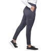Medichic Women's Scrubs Mid Rise Slim 5 Pocket Active Yoga Scrub Pants - 3 of 3