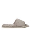 Dearfoams Women's Beatrice Microfiber Velour Shower Slide House Slipper - 2 of 4