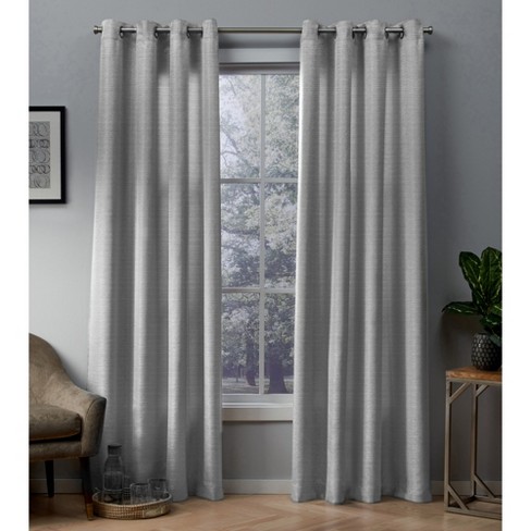 Whitby Curtain Panels Silver 54x96 Exclusive Home Target